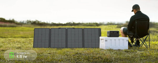 ⁦תחנת כוח ניידת RIVER 3 PLUS הספק 0.6-1.2kW קיבולת 0.286kWh⁩ – תמונה ⁦5⁩